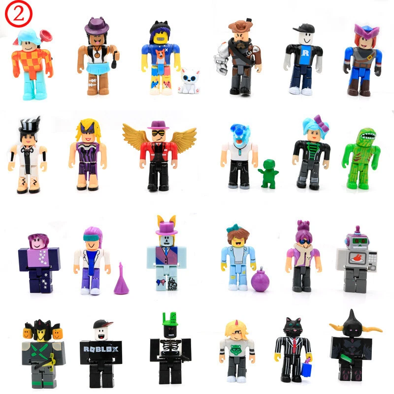Compatible Lego Block Doll Collectible Toys Roblox Action Figure Virtual Figures - image 3 of 4