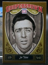 Joe Tinker (HOF) - 2013 Panini Cooperstown Collection #8