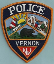 VERNON NEW JERSEY POLICE SHOULDER PATCH