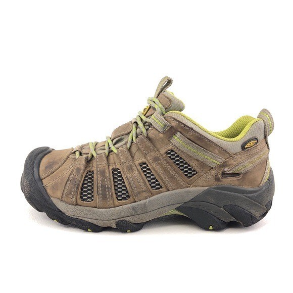 Scarpe da trekking Keen Voyageur ventilate da donna taglia 7 5 EUR 38 verde lime Brindle