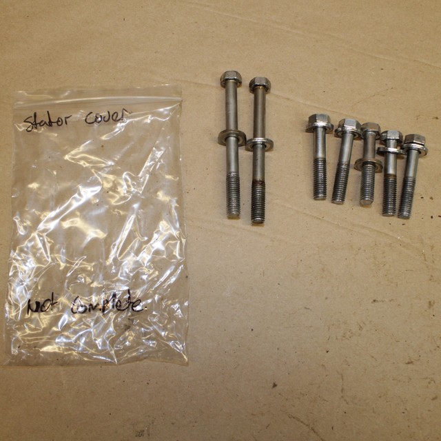 Yamaha 2003 GP800R OEM Flywheel Stator Cover Bolts Bolt Hardware Not