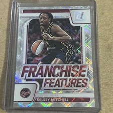 Kelsey Mitchell 2026 Donruss WNBA #13 Franchise Features Diamond Indiana Fever