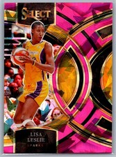 2024 Panini Select WNBA LISA LESLIE #141 Pink Ice Prizm Premier HOF Sparks
