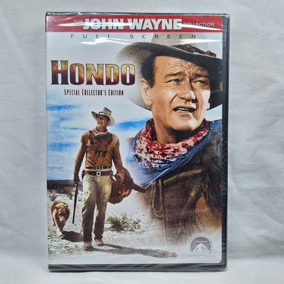 #ad Hondo DVD – John Wayne – Special Collector’s Edition – Full Screen 1953 Western $6.99