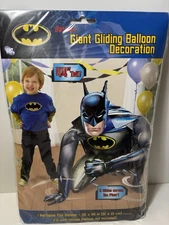 Batman Giant Gliding Foil Balloon Birthday Party Supplies Decoration 36x44”
