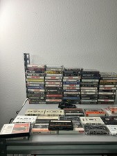 88 Vintage Cassette Tapes Lot: 80s Hair Metal, Hard Rock  Classic. AC/DC, GnR,