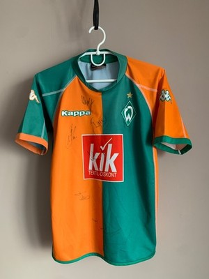 Werder Bremen 2005/2006 Home Football Shirt Kappa Soccer Jersey Size Children L