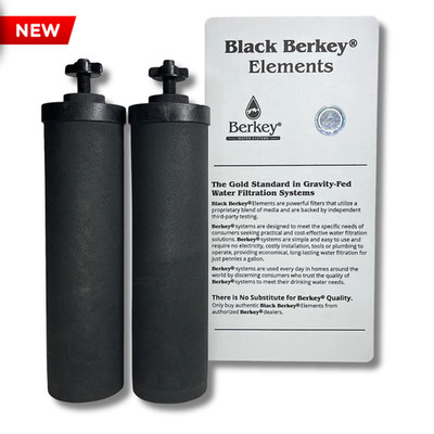 Berkey Authentic BB9-2 Black Berkey  Reinigungselemente - 2er Pack