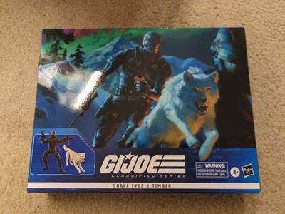 GIJOE Classified Commando Snake Eyes 52 Timber Wolf Action Figure, 1/12 Scale