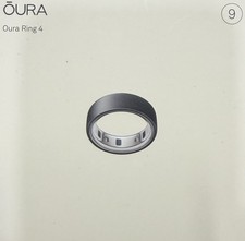 Oura Ring 4 - Stealth (Matt-Schwarz) - Größ...