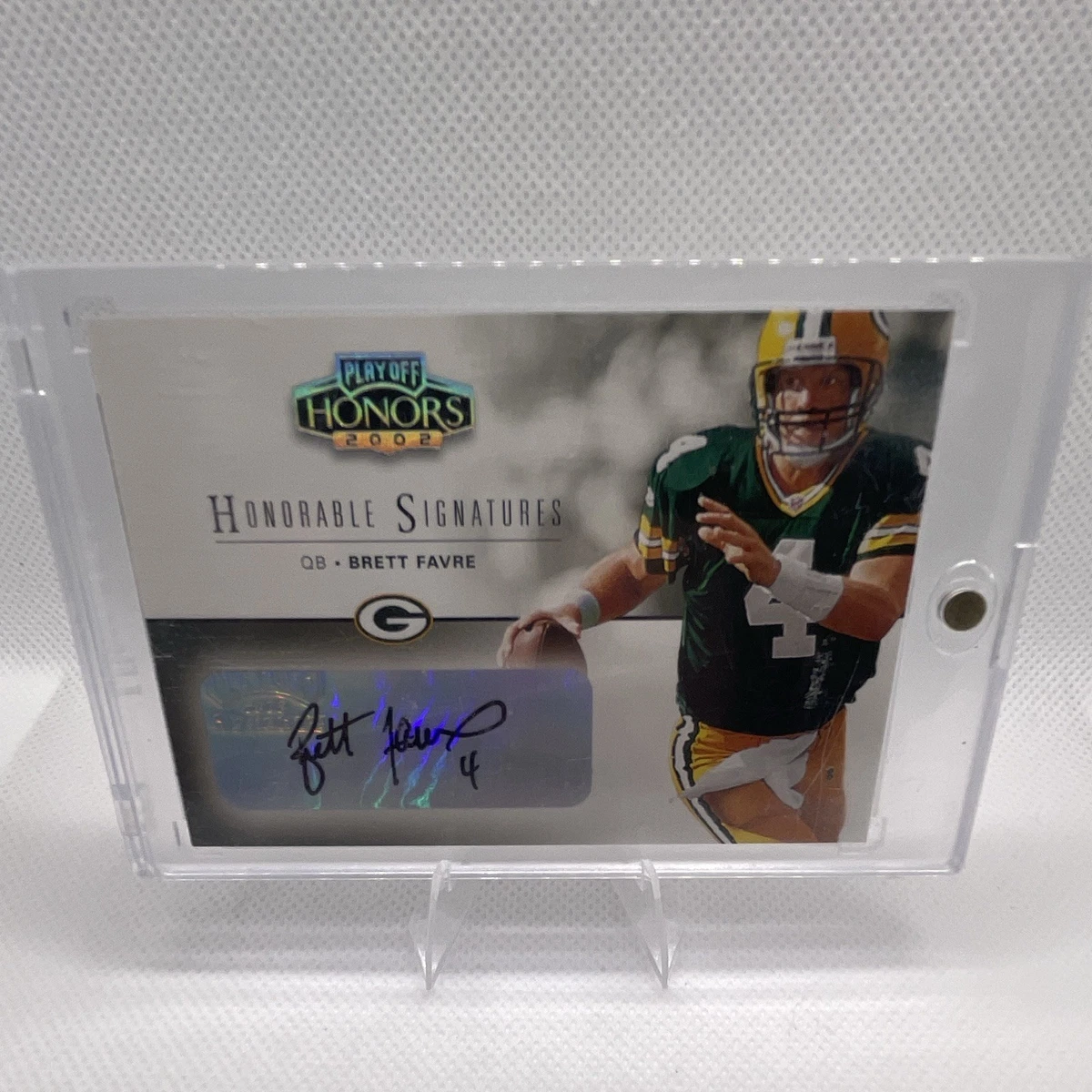 Brett Favre Green Bay Packers Football Autographed Sports Trading