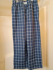 New With Tags Gap Kids Boys Size 6 Blue Flannel Pajama Pants NWT