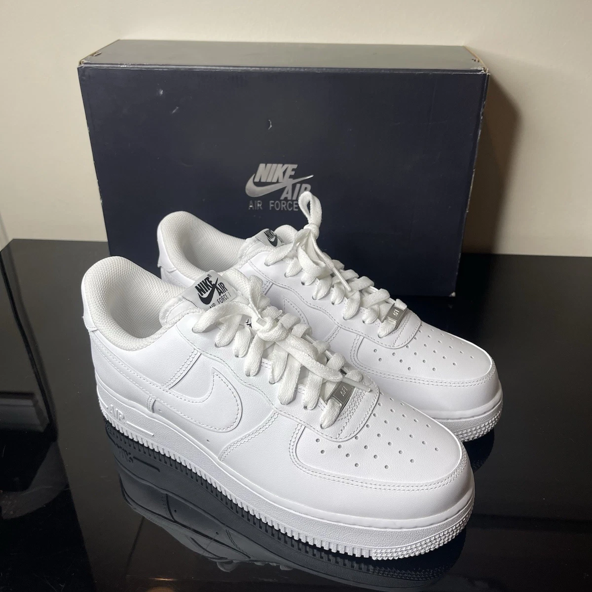 Nike Air Force 1 FlyEase White | eBay