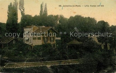Joinville-le-Pont Ile Fanac en ete