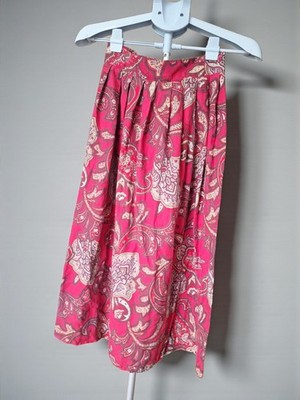 Vintage Bohemian Ted Paisley Midikleid Größe 8