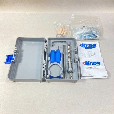 Kreg Pocket Hole Jig R3 w/ Screw Assortment Wood Plugs & Case