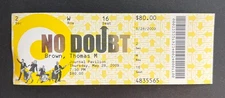 2009 The Sounds, Paramore & No Doubt Concert Ticket Stub 5/28/09 Albuquerque NM.