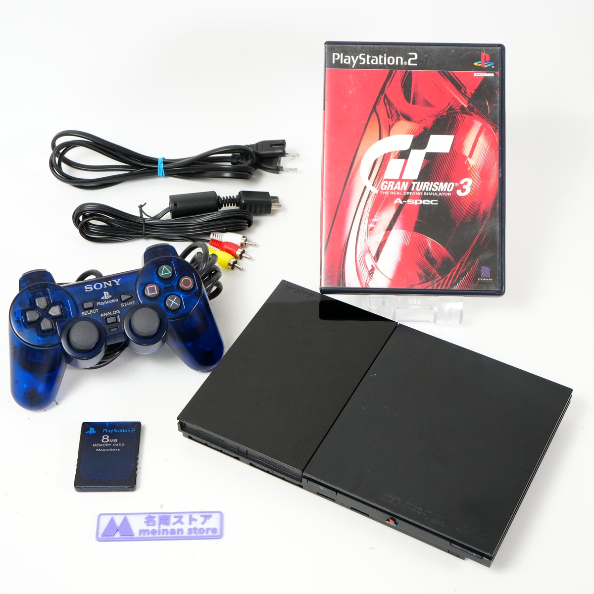 SONY PlayStation 2 PS2 SCPH-90000 Black Console NTSC-J JAPAN