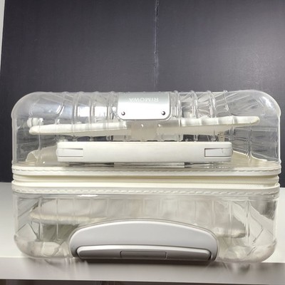 OFF WHITE X RIMOWA See Through 36L Case Logo Suitcase Carry On