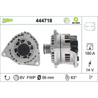 Generator Valeo 444718 FüR Fiat Peugeot CitroëN Ducato Boxer Jumper III