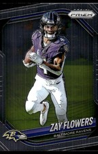 Zay Flowers 2025 Panini Prizm #106 Ravens NFL READ FREE SHIPPING AutographDen