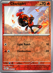 Charcadet 043/197 Obsidian Flames Reverse Holo