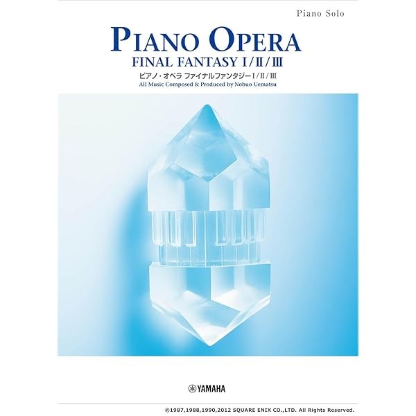 Piano Opera Final Fantasy FF I II III Piano Solo Sheet Music Score Book Japa FS