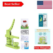 58mm DIY Button Maker Kit with Free Parts  Magic Book