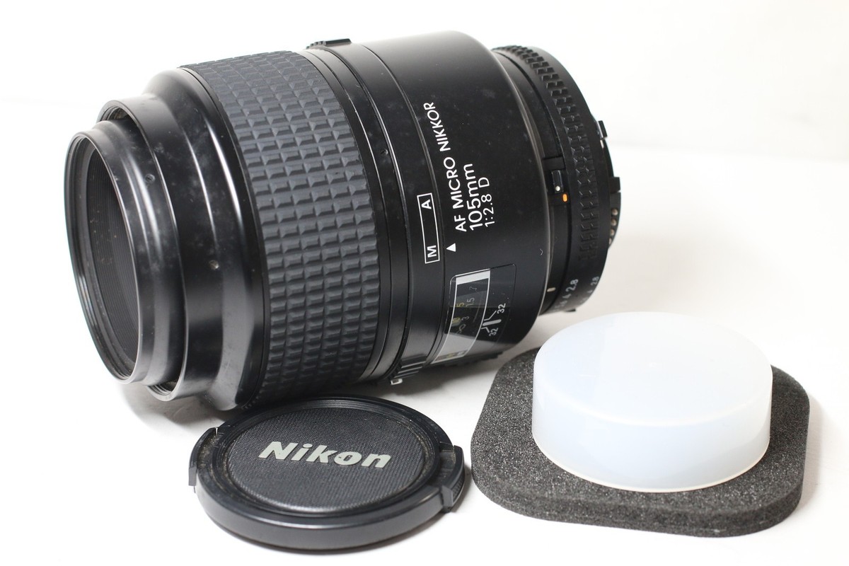 Nikon AF Micro Nikkor 105mm F/2.8 D Telephoto Lens From Japan | eBay