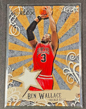 06-07 Luxury Box Ben Wallace Mezzanine Relic Card  MR-BW  #/349