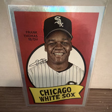 Topps 2023 Archives 1969 Topps Single Player Foil Insert Frank Thomas #69T-15