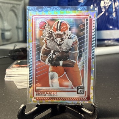 Panini 2025 Donruss Optic David Njoku #76 Browns Flex Prizm 190 /199