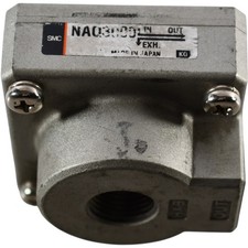 SMC NAQ3000 Quick Exhaust Valve 3/8 NPT Aluminum Pneumatic AQ Series 