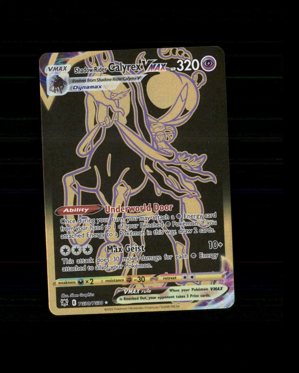 shadow rider calyrex vmax pokemon card price Shadow Rider Calyrex VMAX Pokémon TCG Cards for sale