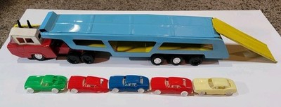 Tin Truck Car Carrier Transport Trailer Made In Japan Like International SSS