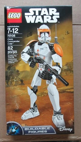 Lego Star Wars 75108 ~ CLONE COMMANDER CODY ~ NISB retired BUILDABLE FIGURE