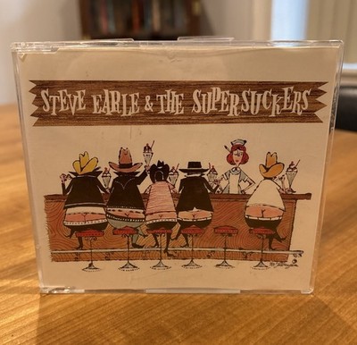 Steve Earle & The SuperSuckers Rare OOP CD (SUB POP, 1997) M1