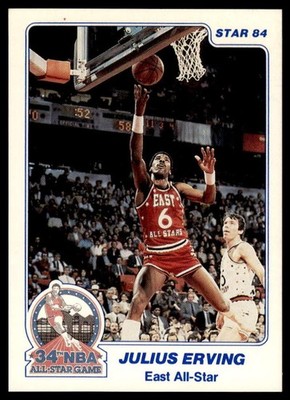 1984 Star Basketball All-Star Game - Pick A Card
