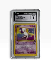 Mew 2000 Black Star Promos 8 Pokemon League CGC 8 Graded Card