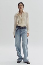 New With Tags STELLA MCCARTNEY H M Two-tone Straight-leg Jeans 6