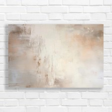 Abstract Neutral Tones Canvas Print Large Picture Wall Art