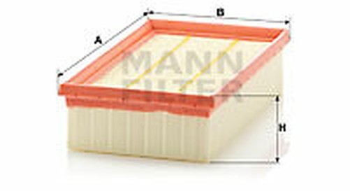 MANN-FILTER C 2485/2 Luftfilter FüR Nissan, Renault-image
