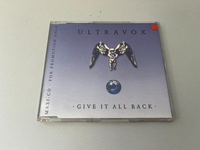 Ultravox   Give It All Back - Promo CD Single   1994
