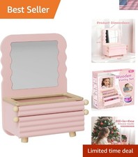 Princess Kids Makeup Vanity with 27 Accessories  Mirror - Creative Play Fun