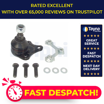 Ball Joint fits VW GOLF Mk4, Mk4 GTI 97 to 06 Suspension Delphi 1J0407365A New