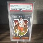 Panini 2024 Select Bo Nix Select Certified Rookies RC #4 Broncos PSA 10