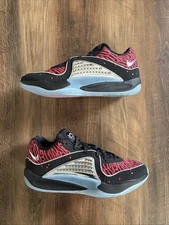 Nike Kevin Durant KD16 Slim Reaper Men Sz 8 Black Red Metallic Silver DV2917-004
