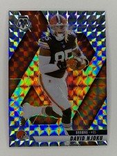 2025 Panini Mosaic David Njoku Silver Mosaic #133 Browns