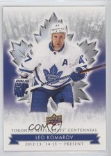2017 Upper Deck Toronto Maple Leafs Centennial Leo Komarov #71 8tn