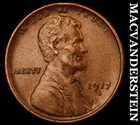1917-S Lincoln Wheat Cent- Extra Fine+/ Almost Uncirculated Semi Key Date #i3385